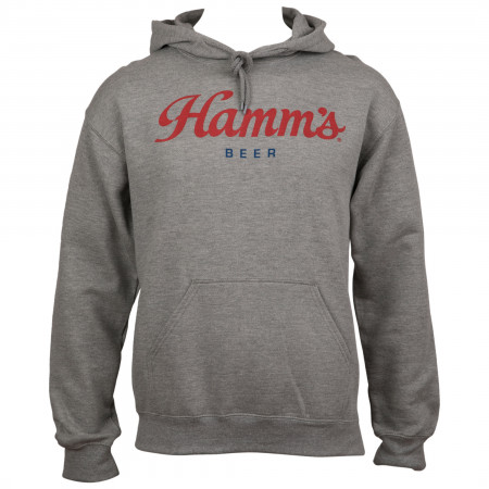 Hamm's Beer Logo Grey Colorway Pullover Hoodie